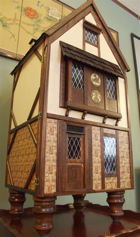 tudor doll house|dollhouses finished in pictures.